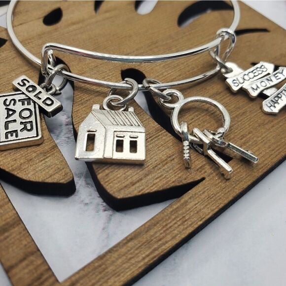 COPY - Real Estate Agent Expandable Charm Bracelet - Picture 3 of 10
